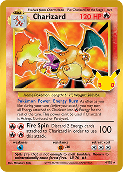 Pokémon TCG 30th Celebration featured card