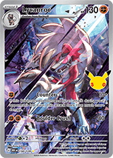 Pokémon TCG 30th Celebration featured card