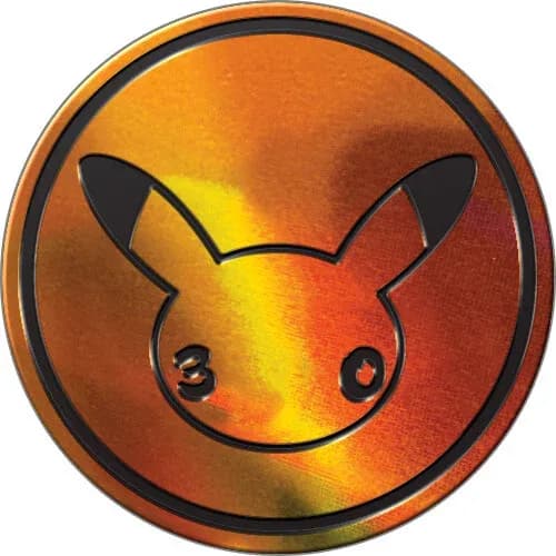 Pikachu coin from the Knock Out Collection