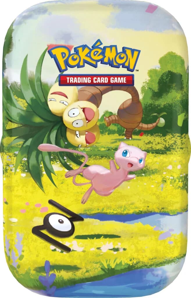 Pokémon TCG 30th Celebration Day Mini Tin featuring mew