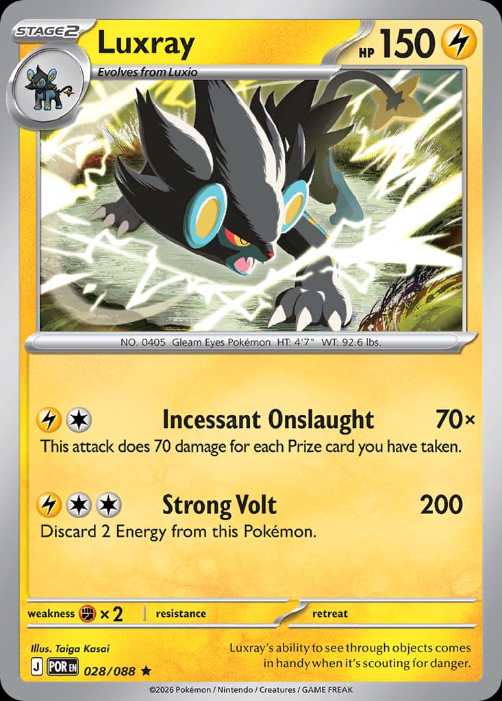 [EN] Luxray - #28/88
