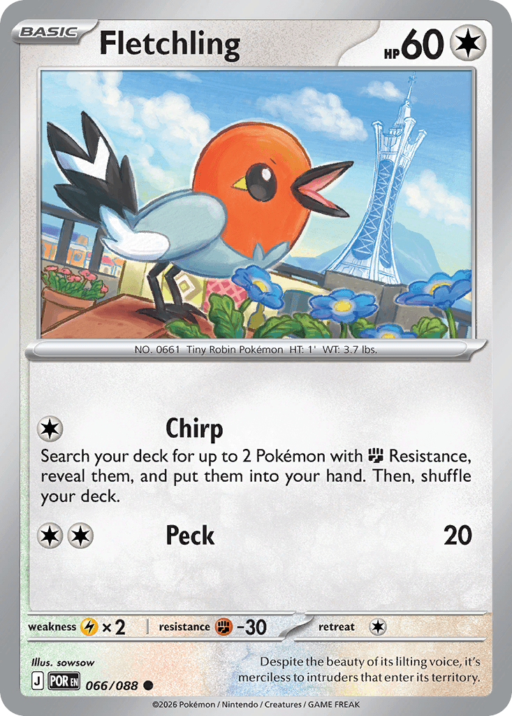 [EN] Fletchling - #66/88
