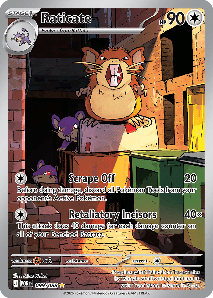 [EN] Raticate - #99/88