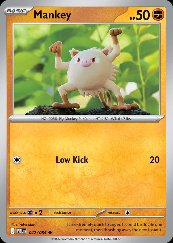 [EN] Mankey - #42/84