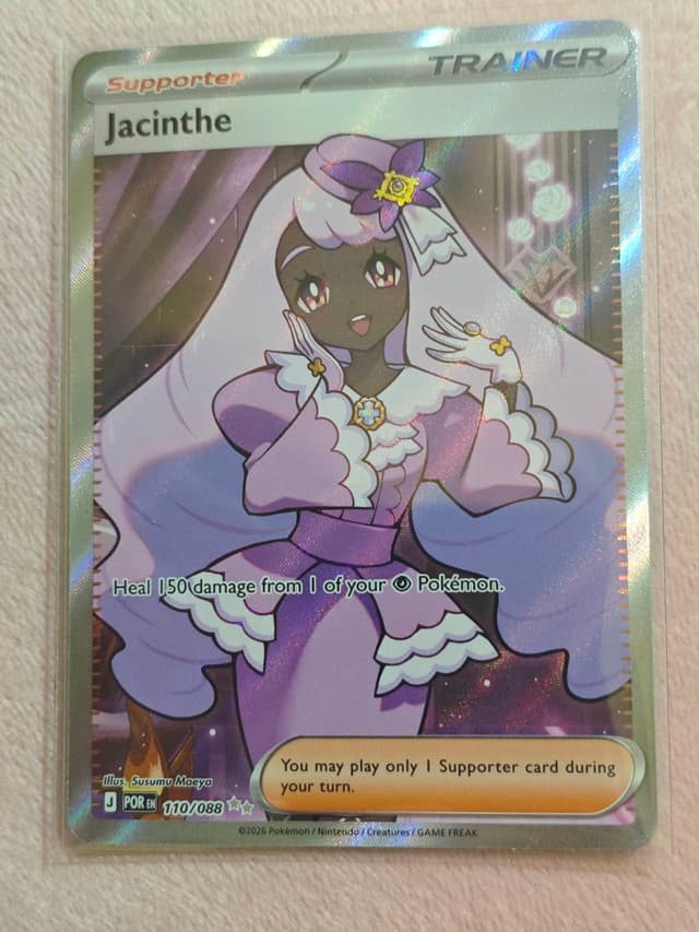 Jacinthe 110/088 with 3 Regular Pokepad and Decidueye ex