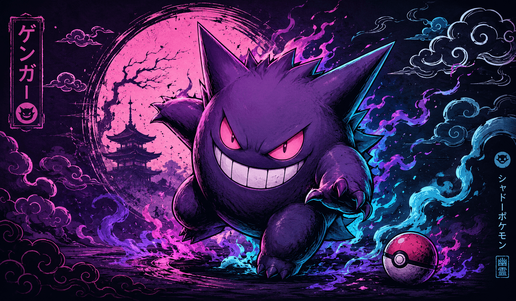Sinister Gengar Playmat