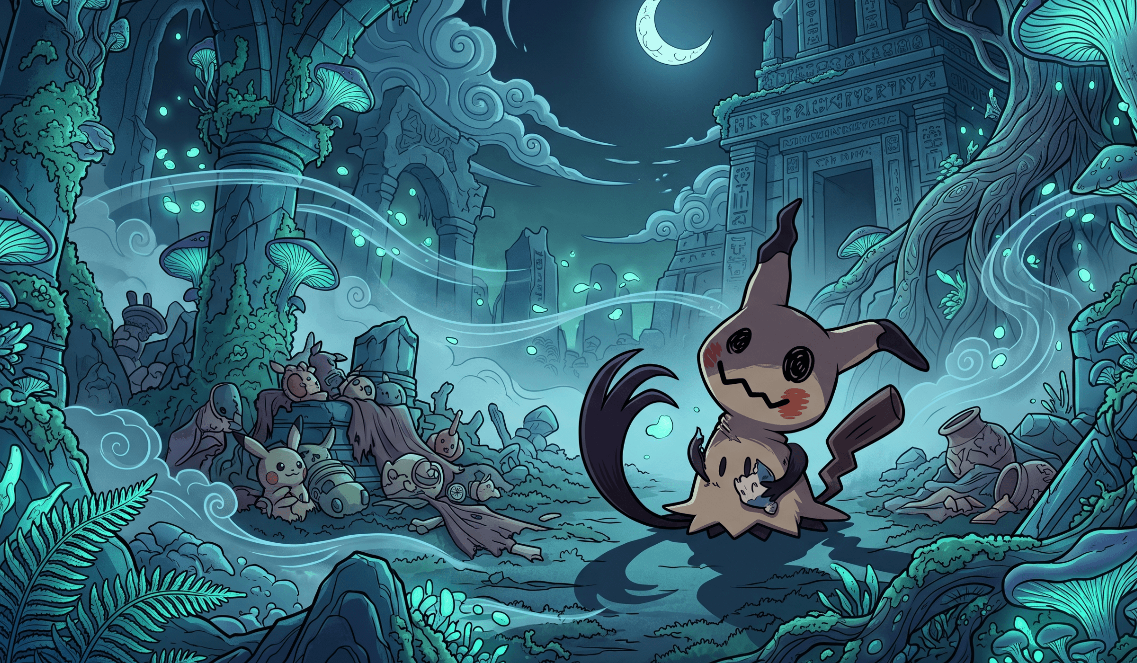 Mimikyu Nights Playmat